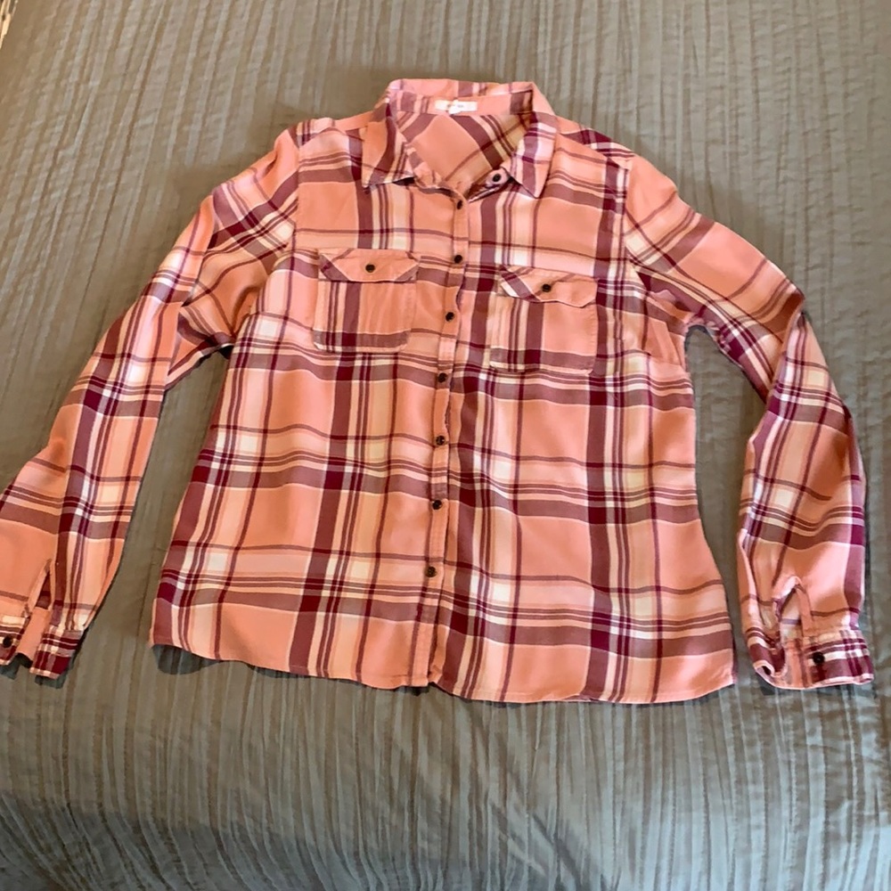 Maurices Plaid Long Sleeve Shirt